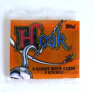NEW VINTAGE 1991 HOOK MOVIE TOPPS TRADING CARDS ROBIN WILLIAMS SEALED UNOPENED